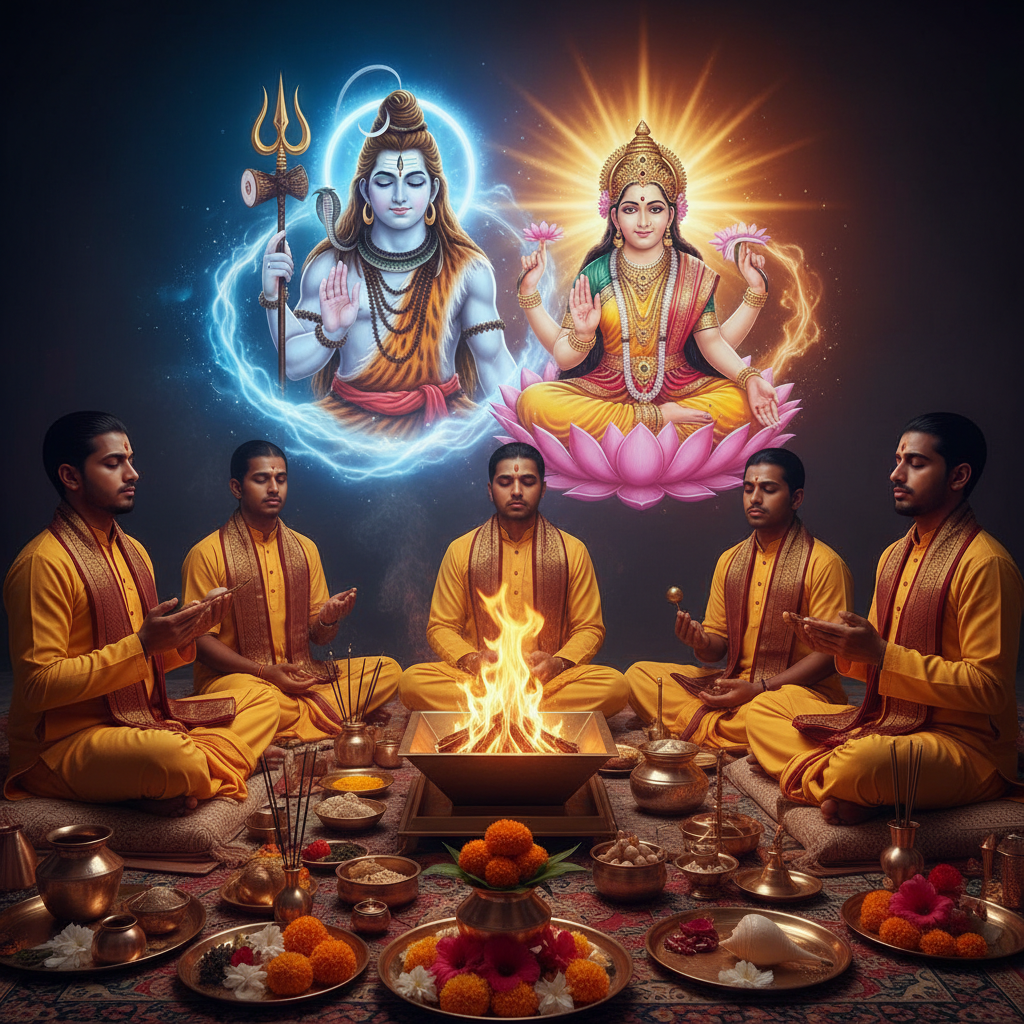 Shiva Gayatri Mantra Japa and Yajna-12500 Chants