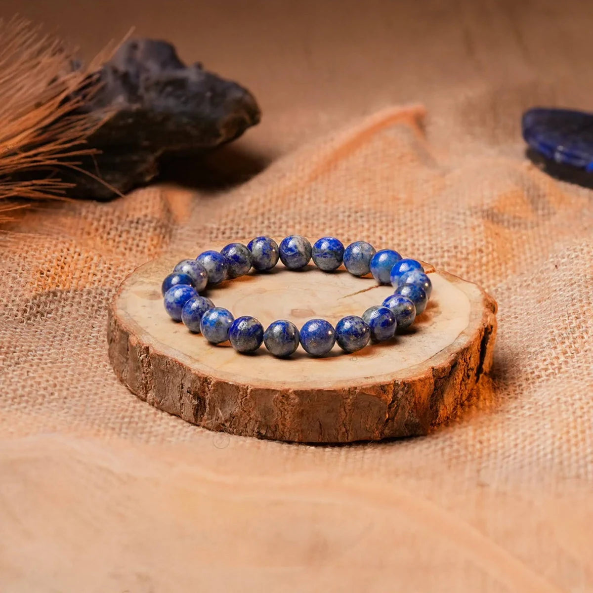 Sodalite Bracelet 8 mm Adjustable