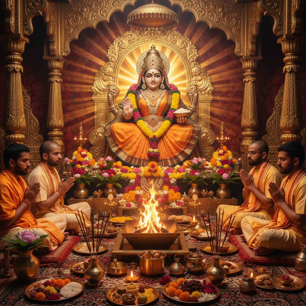 Shree Annapurna Puja-125000 Chants