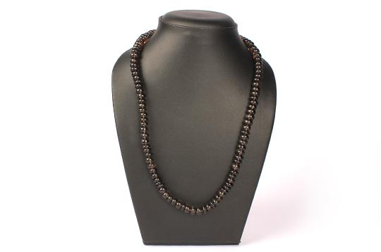 Smoky Necklace (Elliptical Beads)
