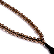 Smoky Quartz Round Beads (8 mm)-54 Beads