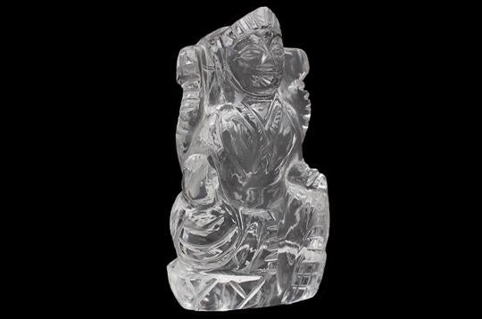Sphatik Crystal Laxmi Devi Idol (III)-37 gms