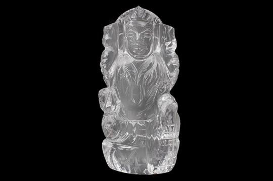Sphatik Crystal Laxmi Devi Idol (IX)-23 gms