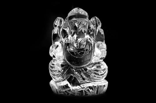 Sphatik Ganesh Idol - 132 gms