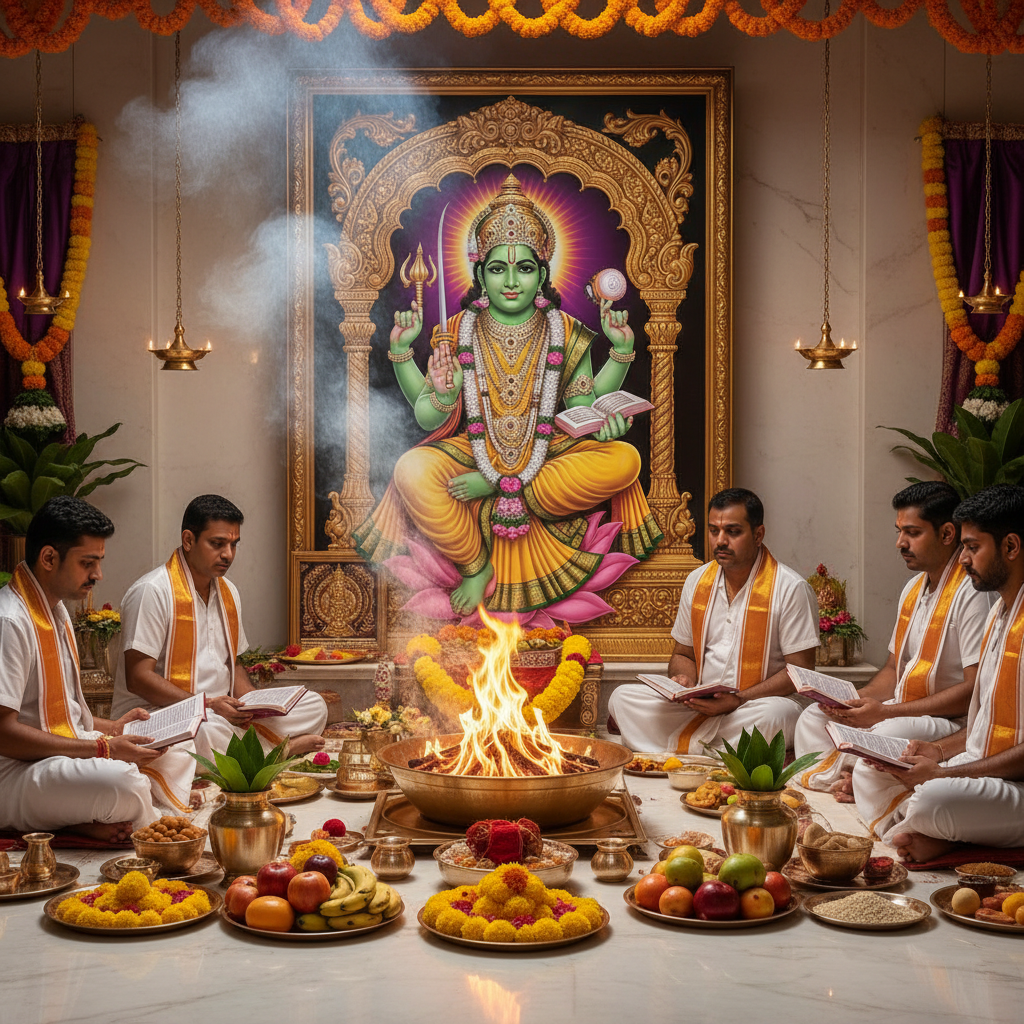 Budha Dosha Nivaran Puja (Mercury Pooja)-125000 Chants