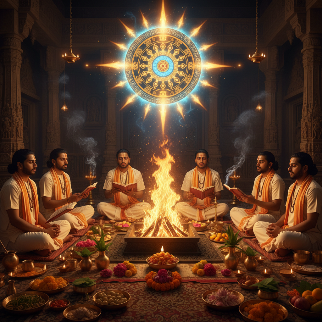 Sudarshan Gayatri mantra Japa and Yagna-11000 Chants