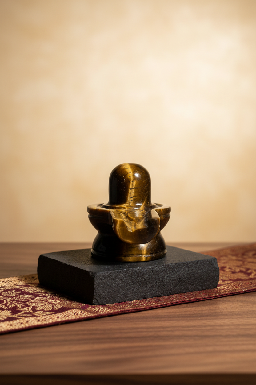 Tiger Eye Shivling 2 – Signature Brand Theme