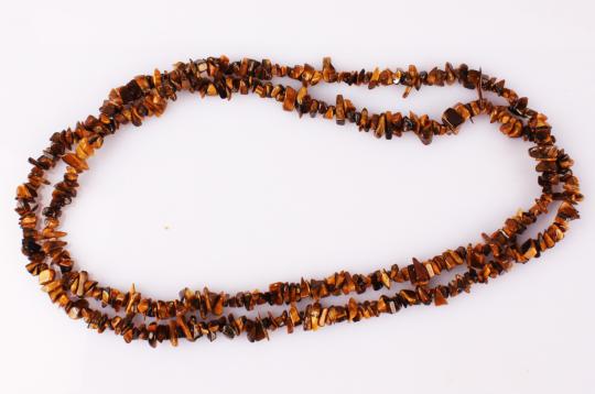 Tiger Eye Uncut Necklace