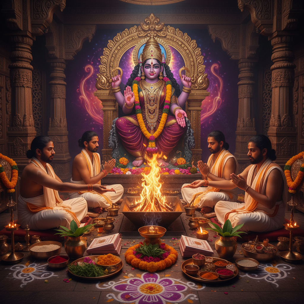 Tripur Bhairavi Puja and Yajna-51000 Chants