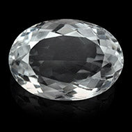 White Topaz - 9 to 11 carats Oval
