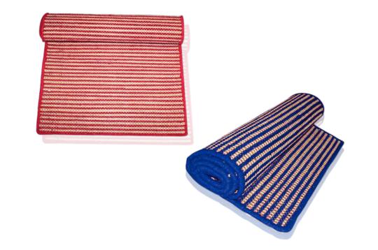 Kusha Grass Yoga Mat 84 x 26 inches-Red
